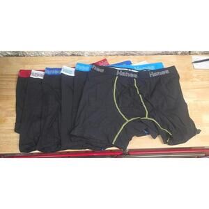 Hanes Mens Underwear Briefs, Multi-pack Boxer, Black - 6 Pack, XX-Large US
